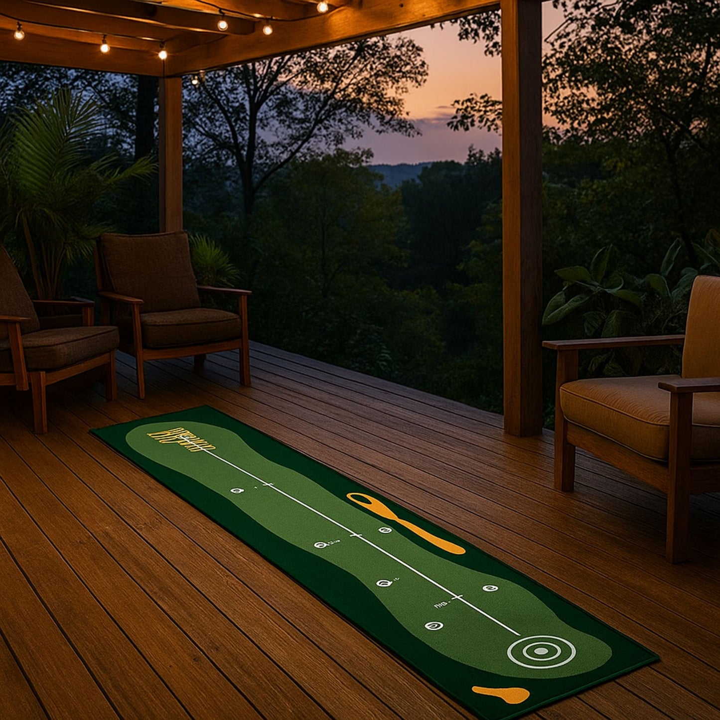 Portable Pro Putting Mat Trainer