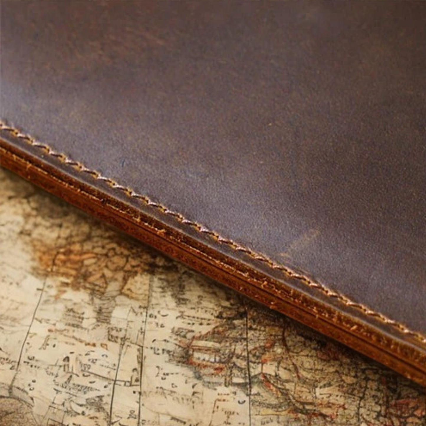 Retro Genuine Leather Passport Holder