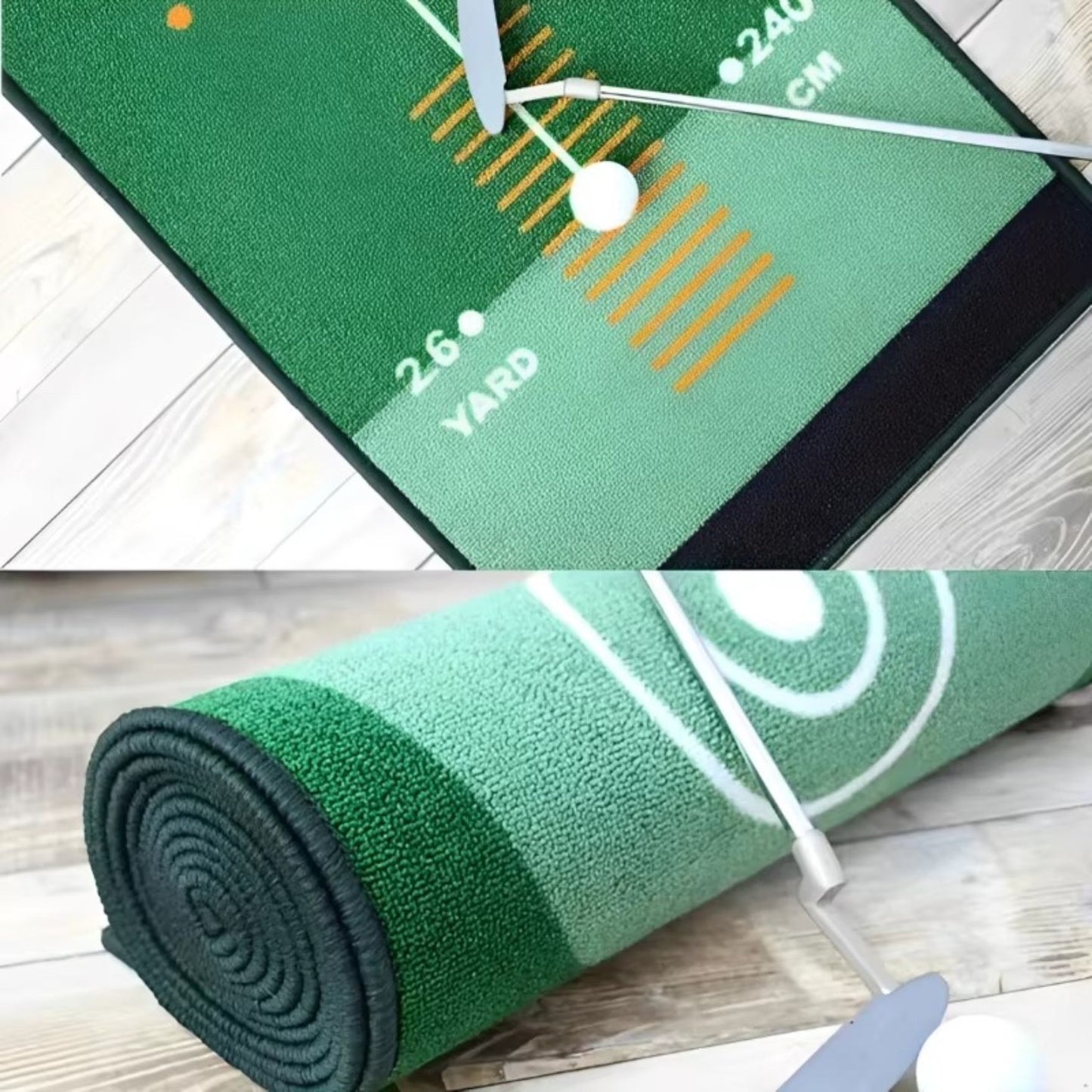 Portable Pro Putting Mat Trainer