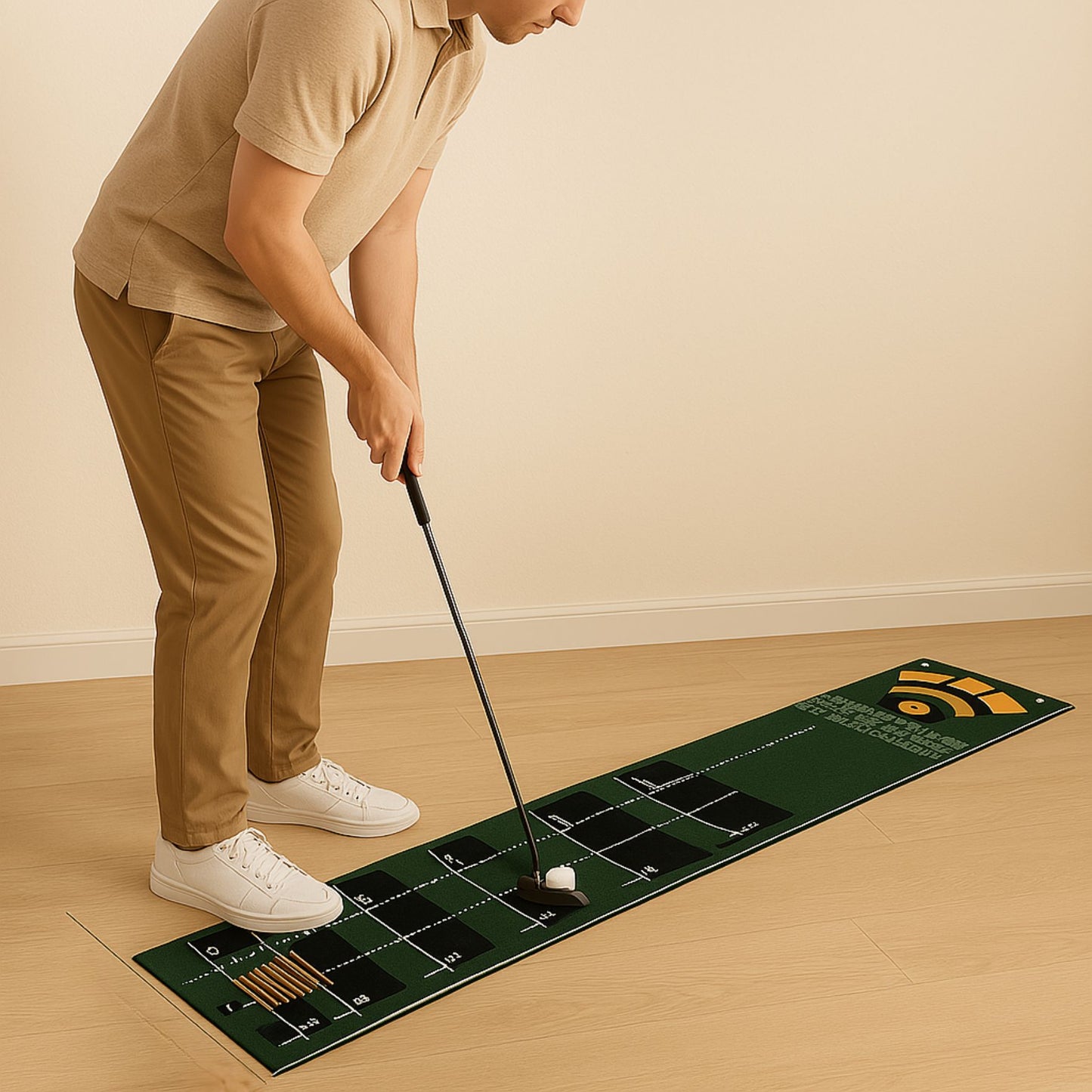 Portable Pro Putting Mat Trainer