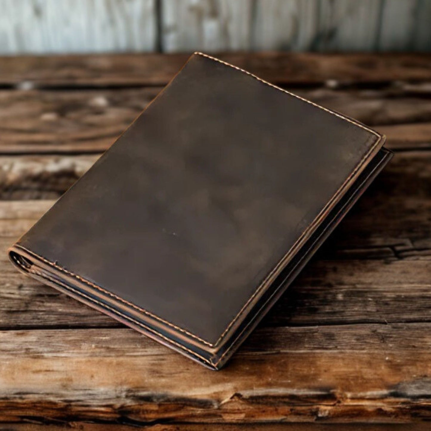 Luxury Leather Travel Passport & Wallet With RFID Protection