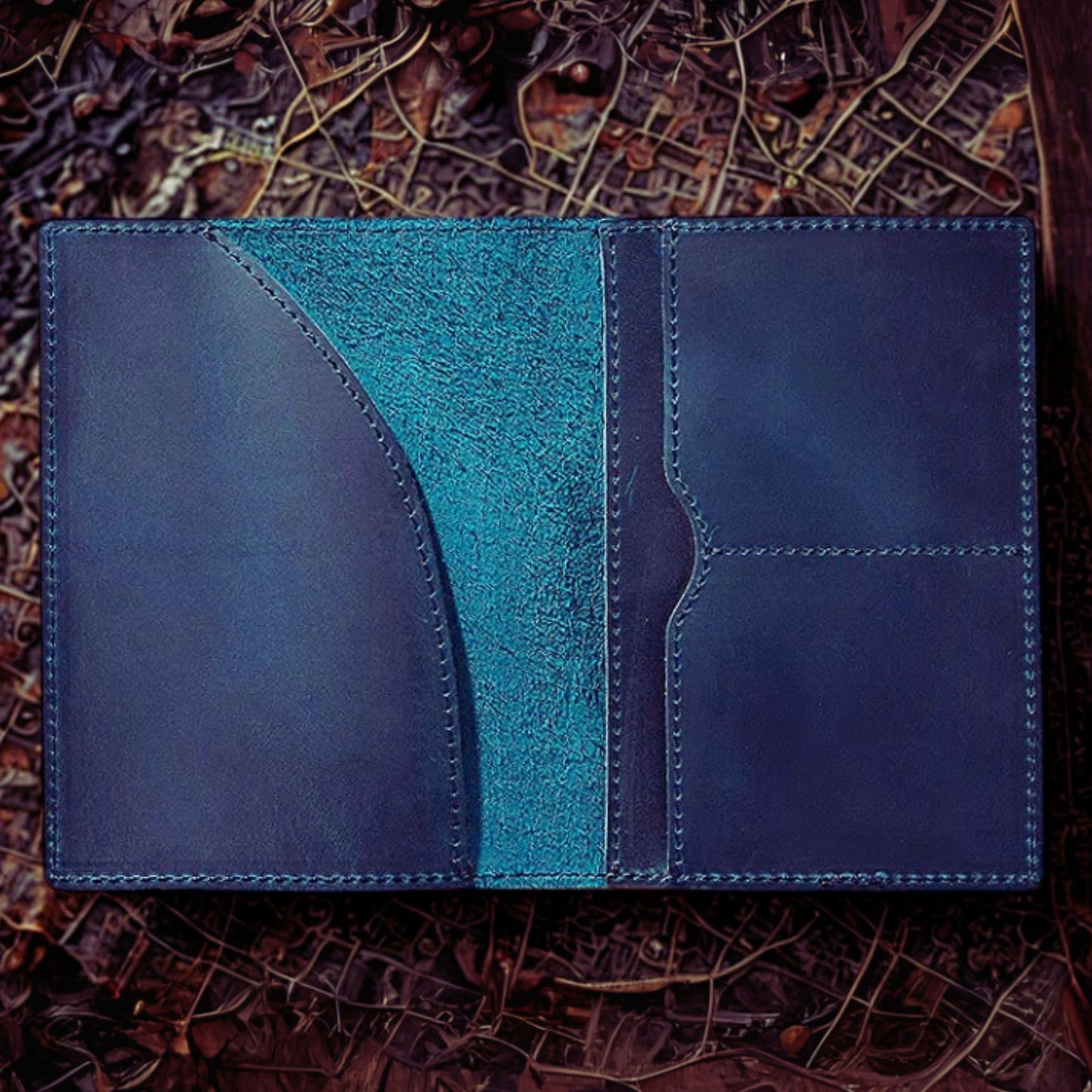 Retro Genuine Leather Passport Holder