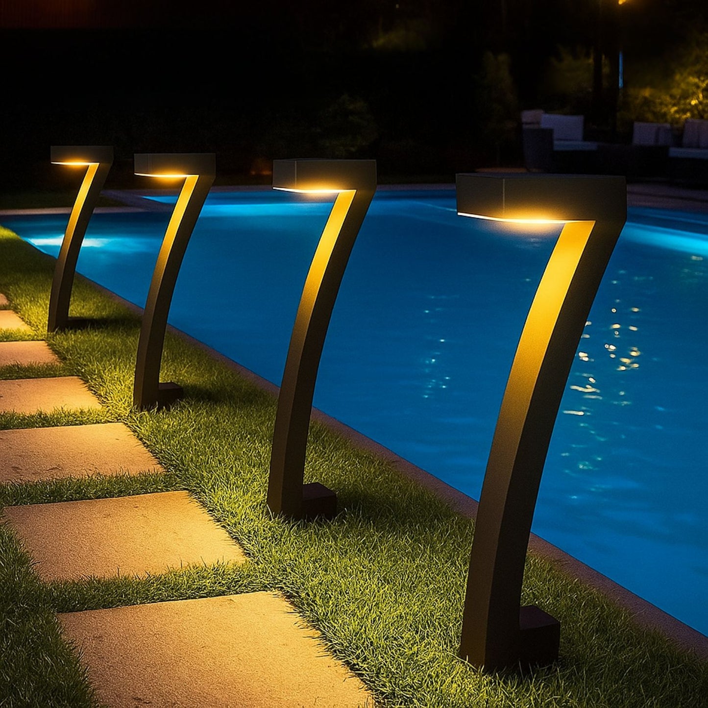 Eco-Luxe Solar Garden Lights