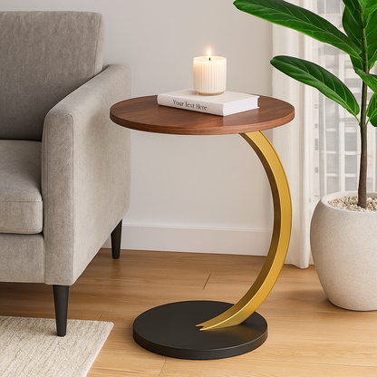 Minimalist Round Side Table