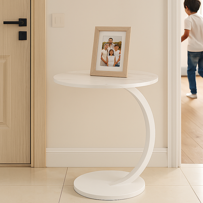 Minimalist Round Side Table