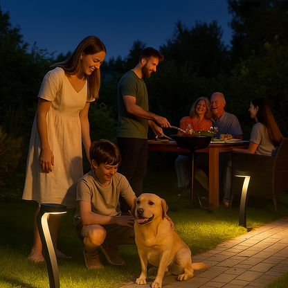 Eco-Luxe Solar Garden Lights