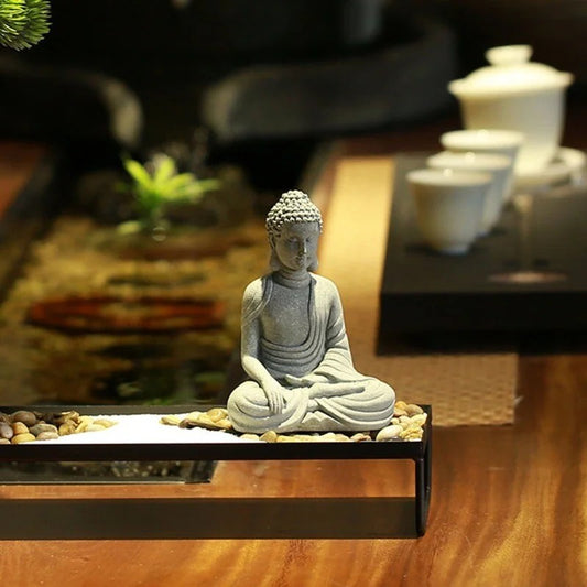 Meditating Buddha Desk Ornament