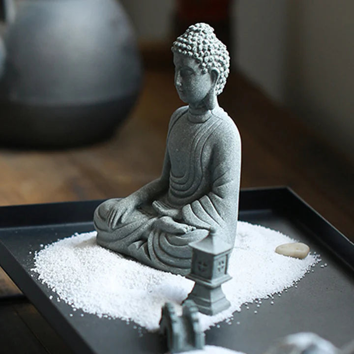 Meditating Buddha Desk Ornament