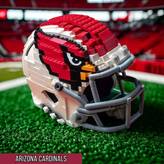 Collectible NFL Football Mini Helmet Block Set