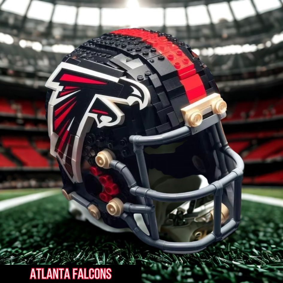 Collectible NFL Football Mini Helmet Block Set