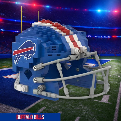 Collectible NFL Football Mini Helmet Block Set