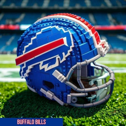 Collectible NFL Football Mini Helmet Block Set