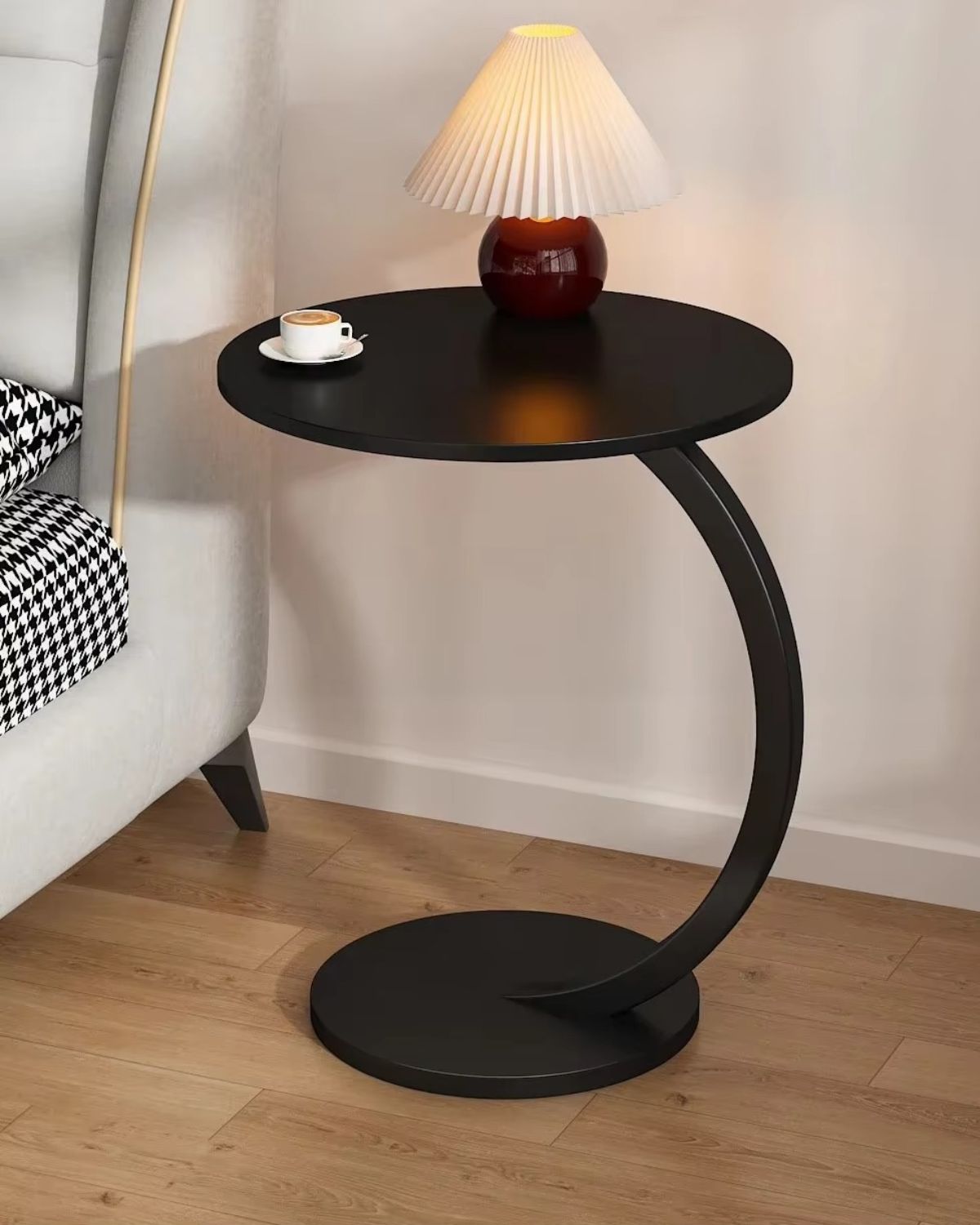 Minimalist Round Side Table