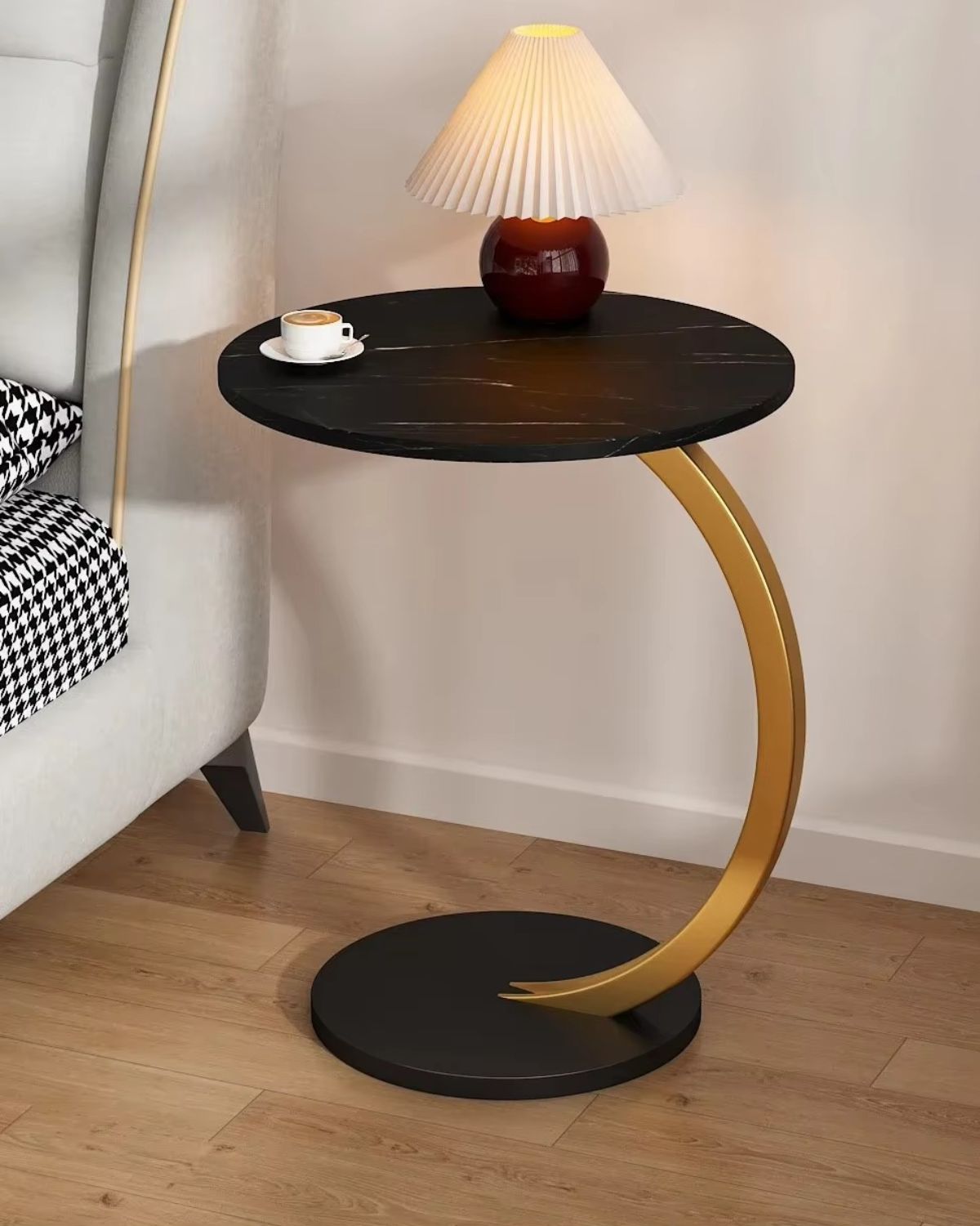 Minimalist Round Side Table