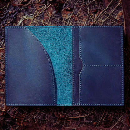 Retro Genuine Leather Passport Holder