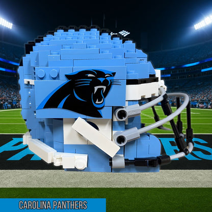 Collectible NFL Football Mini Helmet Block Set