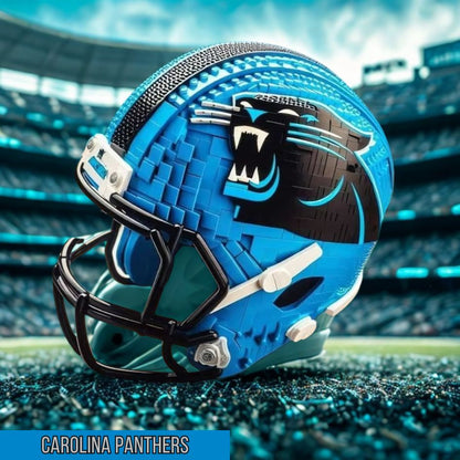 Collectible NFL Football Mini Helmet Block Set