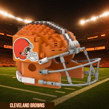 Collectible NFL Football Mini Helmet Block Set