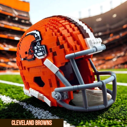 Collectible NFL Football Mini Helmet Block Set