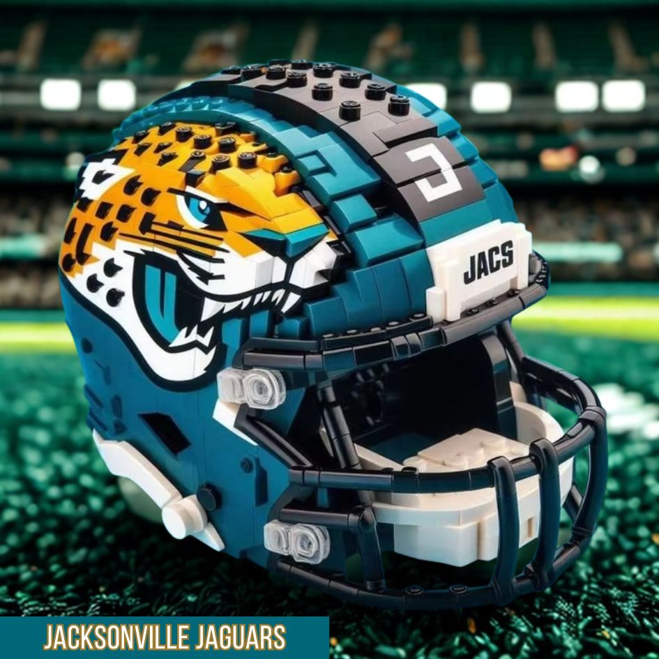 Collectible NFL Football Mini Helmet Block Set