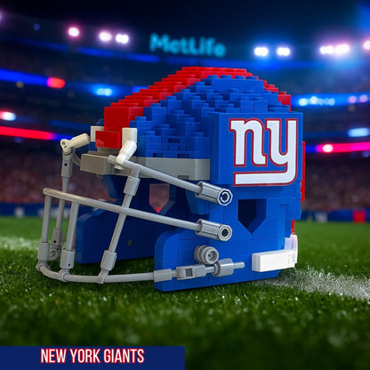 Collectible NFL Football Mini Helmet Block Set