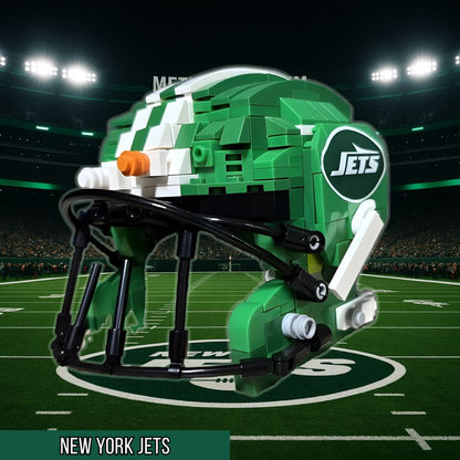 Collectible NFL Football Mini Helmet Block Set