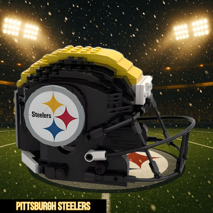 Collectible NFL Football Mini Helmet Block Set