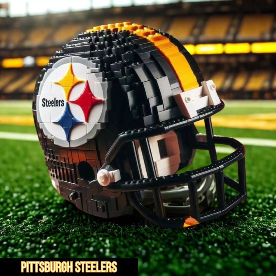 Collectible NFL Football Mini Helmet Block Set