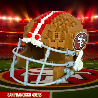 Collectible NFL Football Mini Helmet Block Set