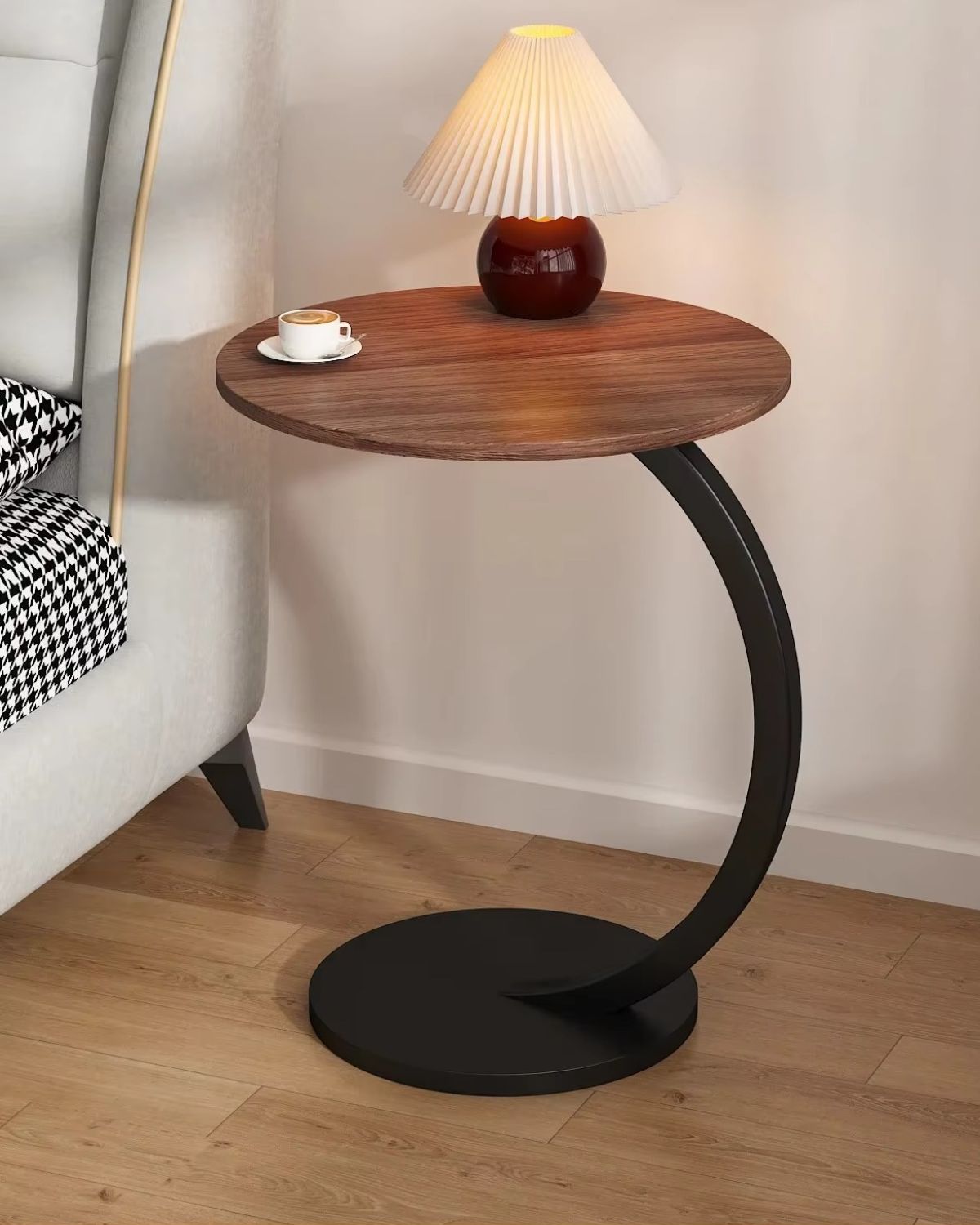 Minimalist Round Side Table