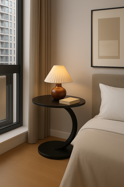 Minimalist Round Side Table