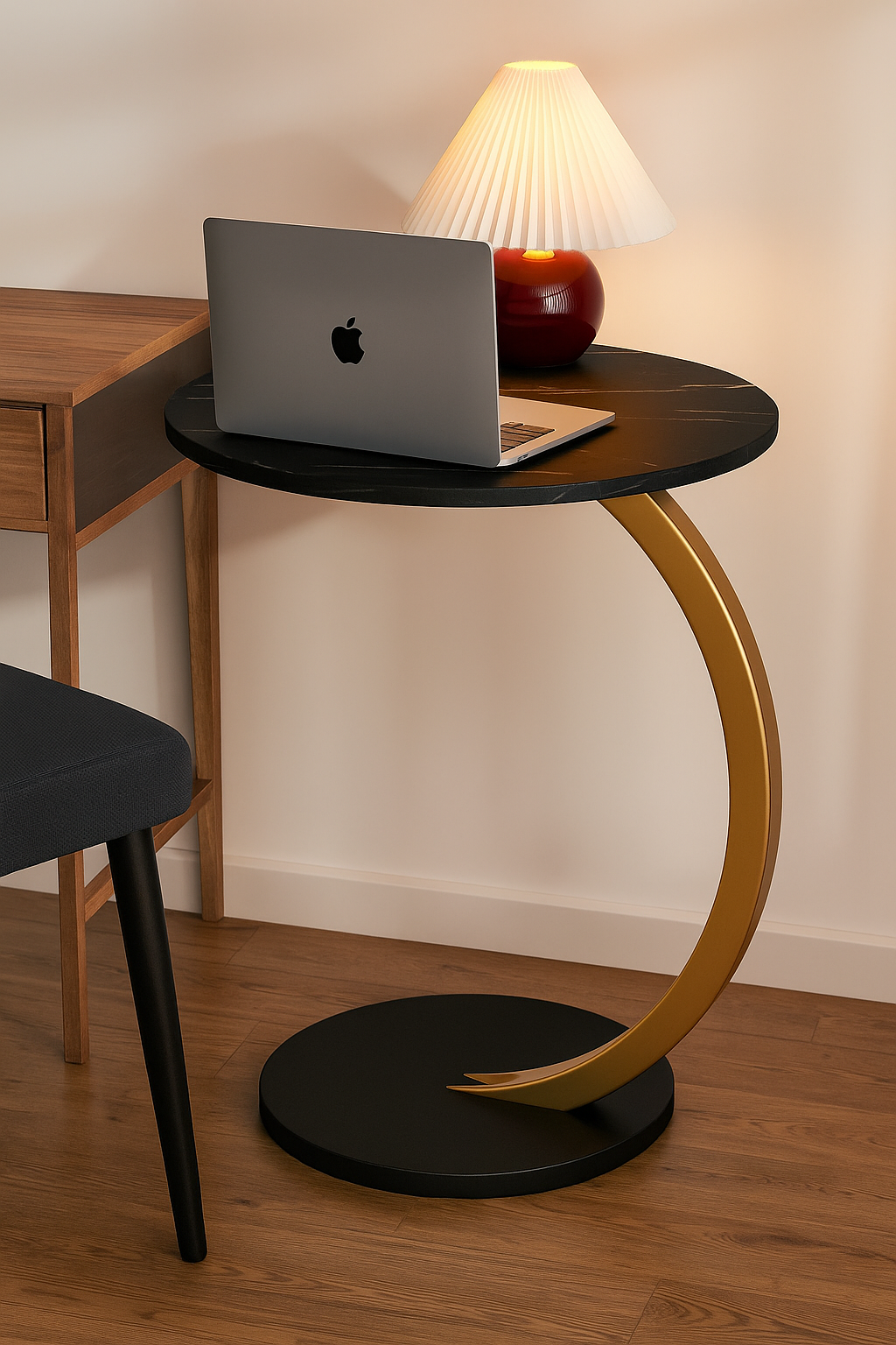 Minimalist Round Side Table