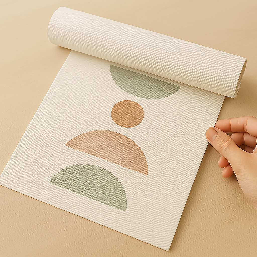 Scandinavian Serenity Collection – Trio of Modern Leaf & Line Art